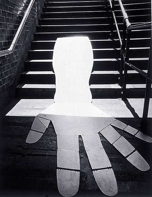The Subway Entrance, 1970, 8"w x 10"h, Black and white photograph